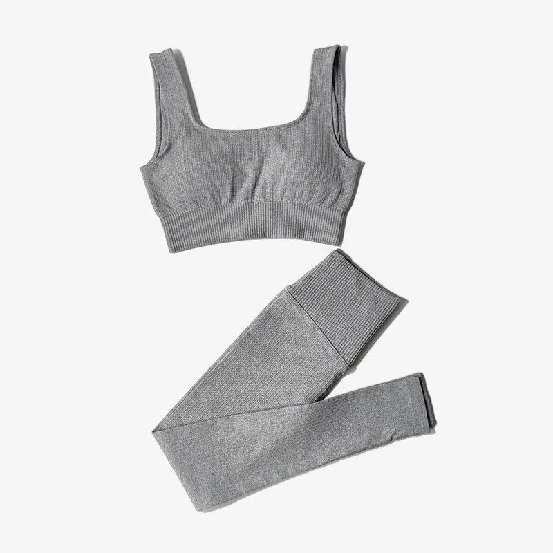 Women sportswear High Waist Sports Bra  Legging